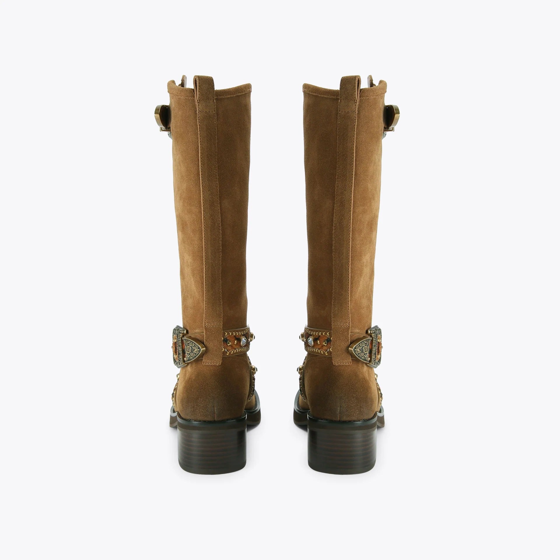 Kurt Geiger Western Mid 5852639209 stivale biker donna Brown