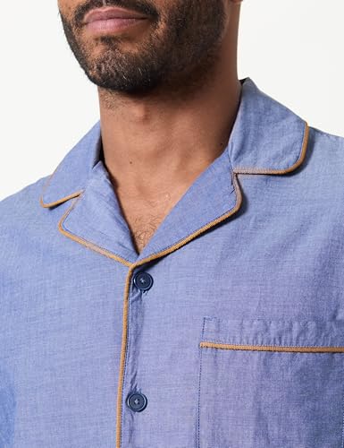 Benetton Intimo 4ick4p008 Pigiama Uomo cotone piping