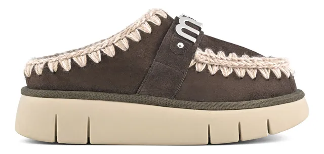 Mou Bounce Clog FW531001A ciabatta montone mocha