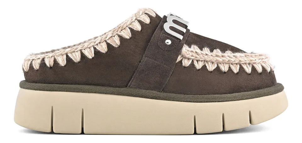 Mou Bounce Clog FW531001A ciabatta montone mocha