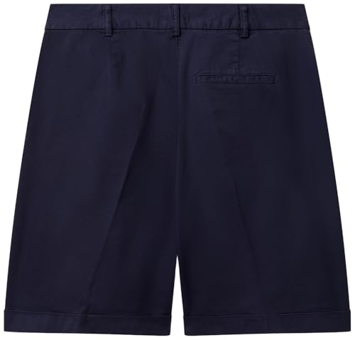 Benetton 4CDRD901W Bermuda Donna Blu 36 Cotone