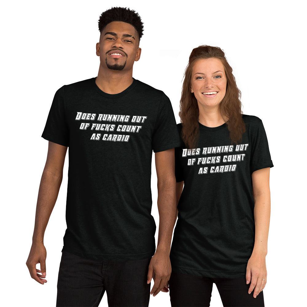 Pure Trash Does Running Out of Fucks T-shirt uomo cardio