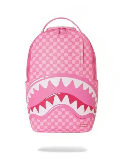 Sprayground New Check Faces 910B8715NSZ zaino rosa PVC laptop