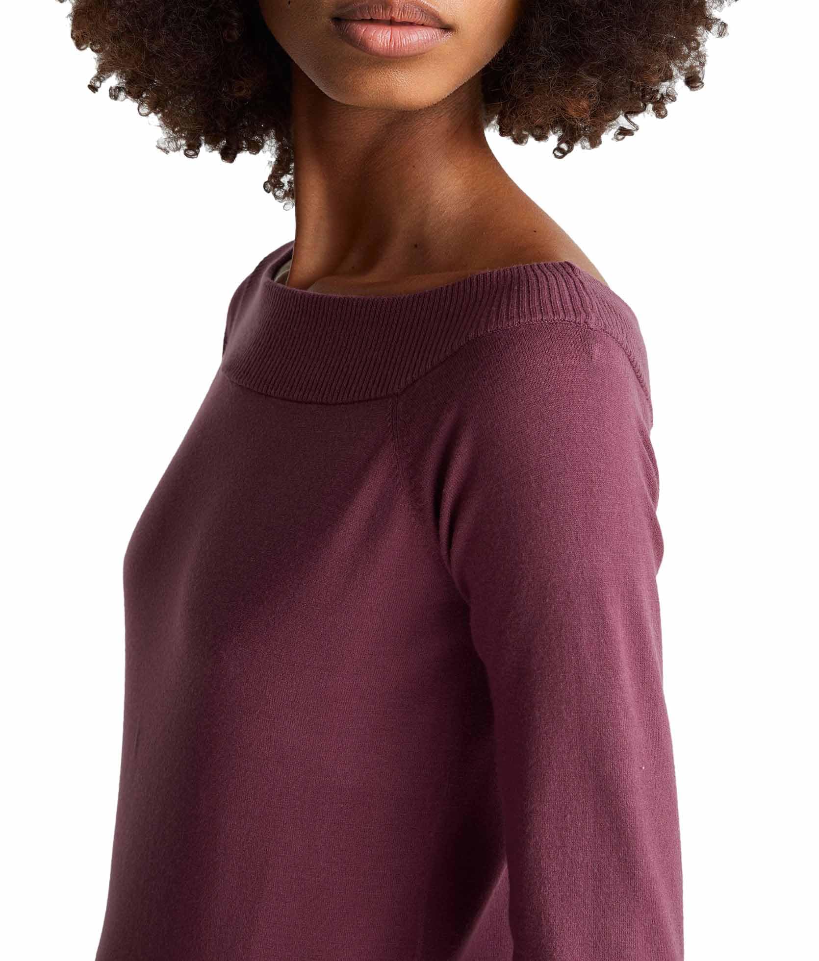 Benetton Maglia Donna Scollo Sceso Viscosa Nero
