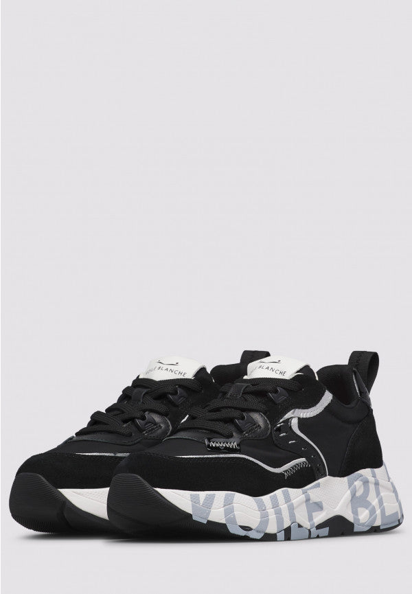 Voile Blanche Club 105 201747506 Sneaker Donna Nero Argento