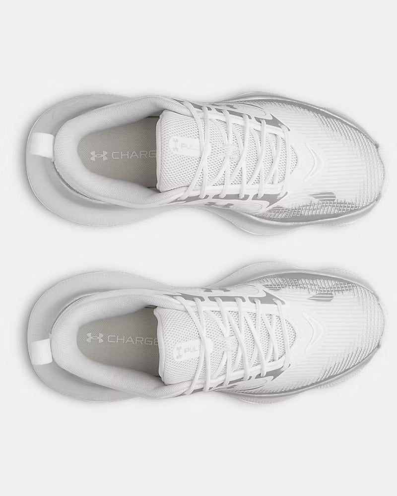 Under Armour Pulse 77-6015037 Sneaker Donna White Distant Gray