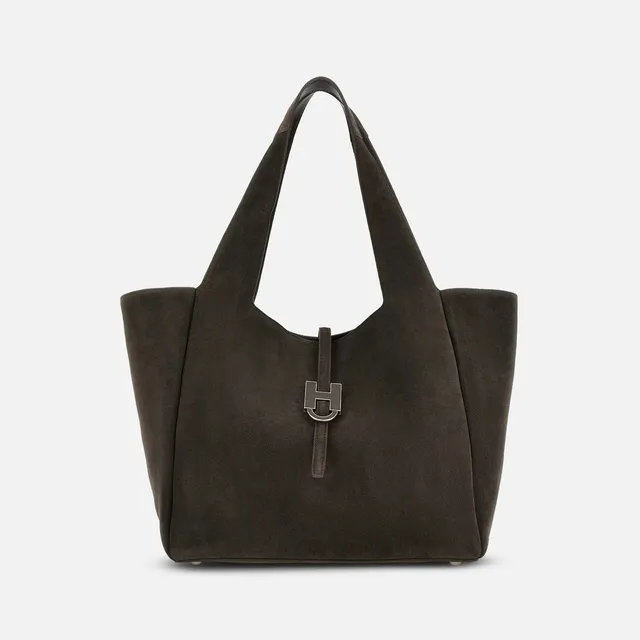 Hogan Shopping Trend KBW01XA1300UGM borsa marrone pelle