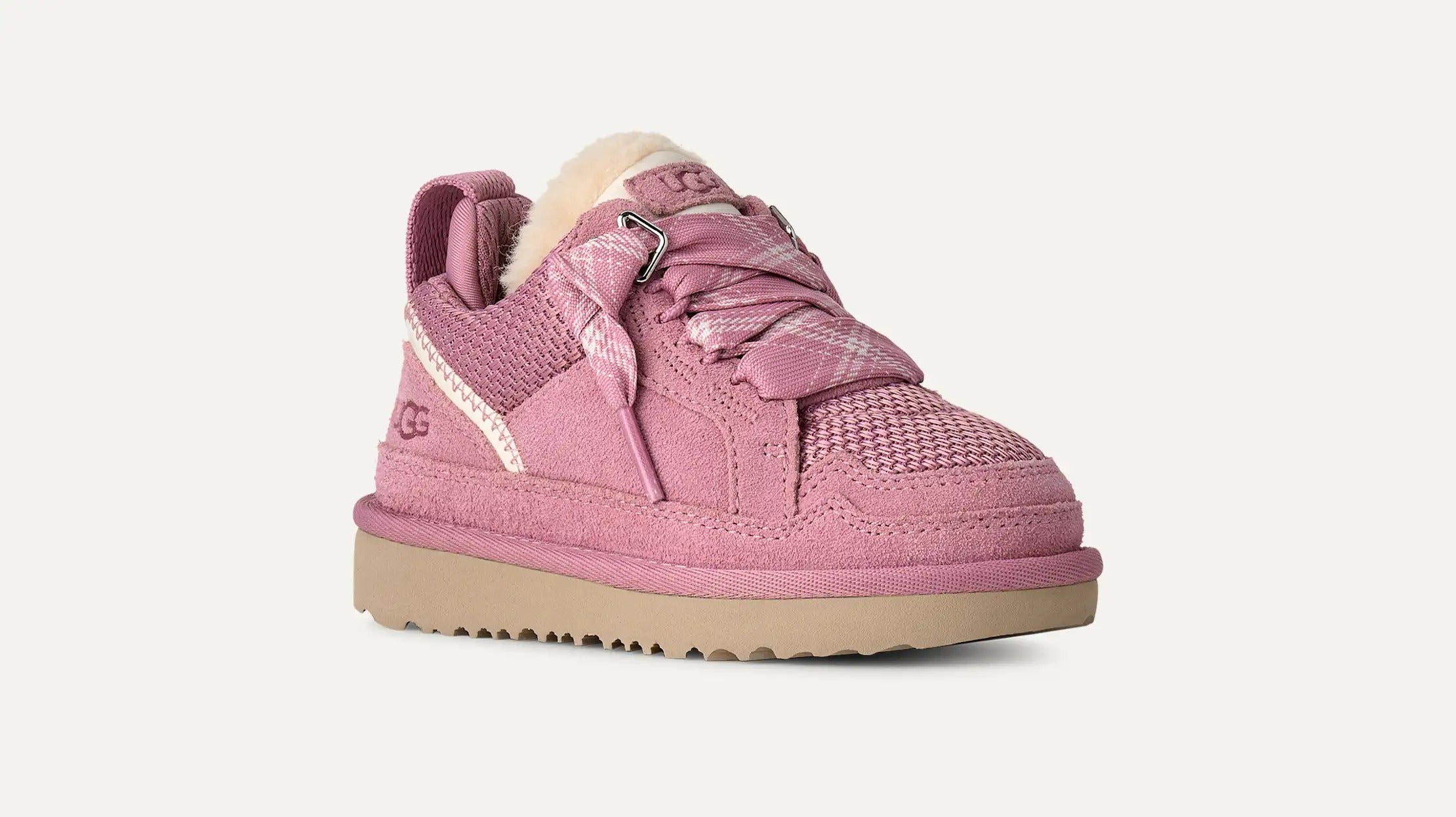 UGG Lowmel 1152410T Sneakers Bambino Dusty Orchid Velcro