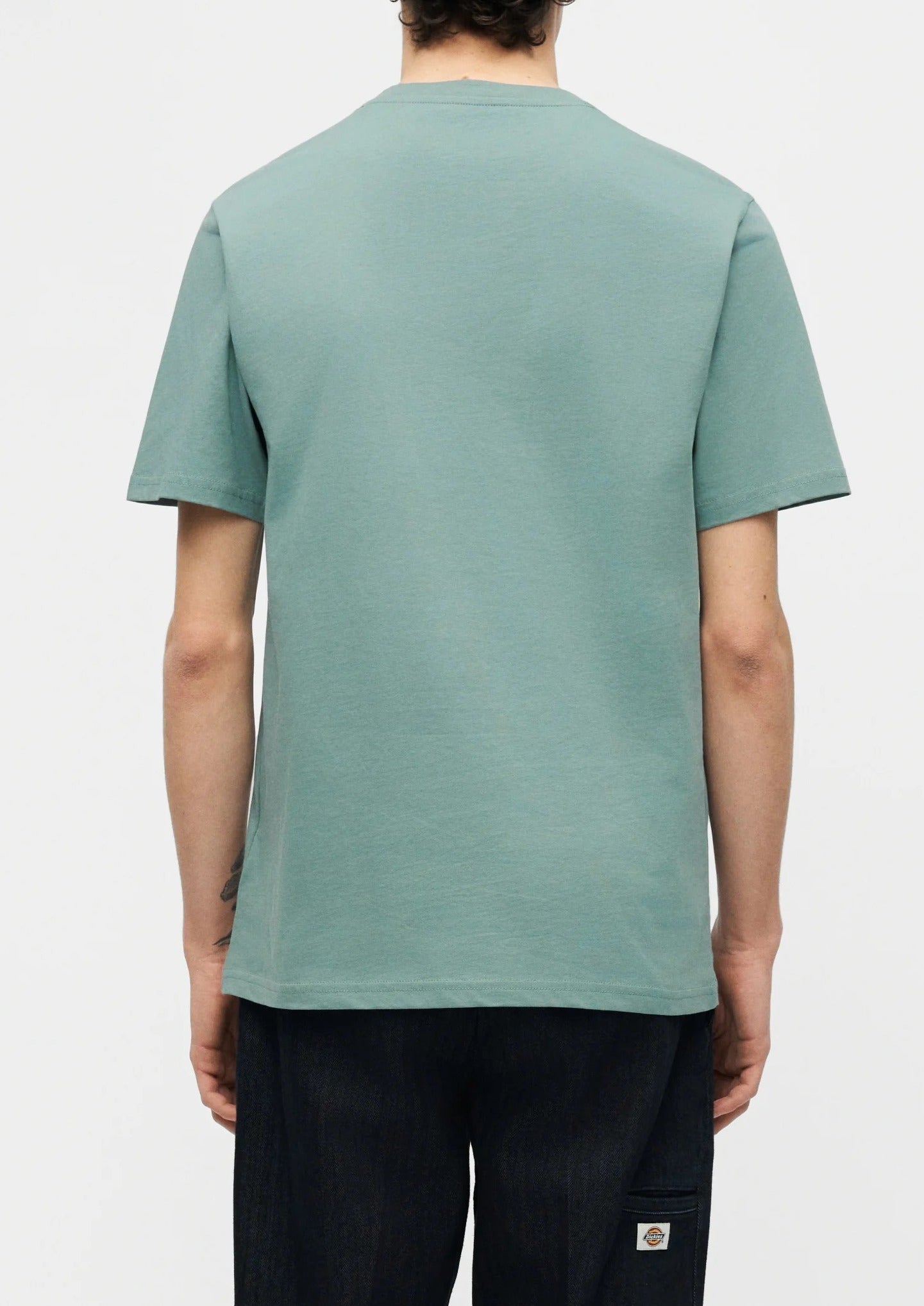 Dickies Mapleton DK0A4XDB t-shirt uomo stormy sea cotone