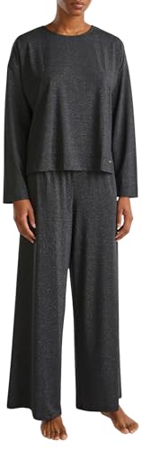 Benetton 3nyw3m06w Maglia Pigiama Donna L Lurex