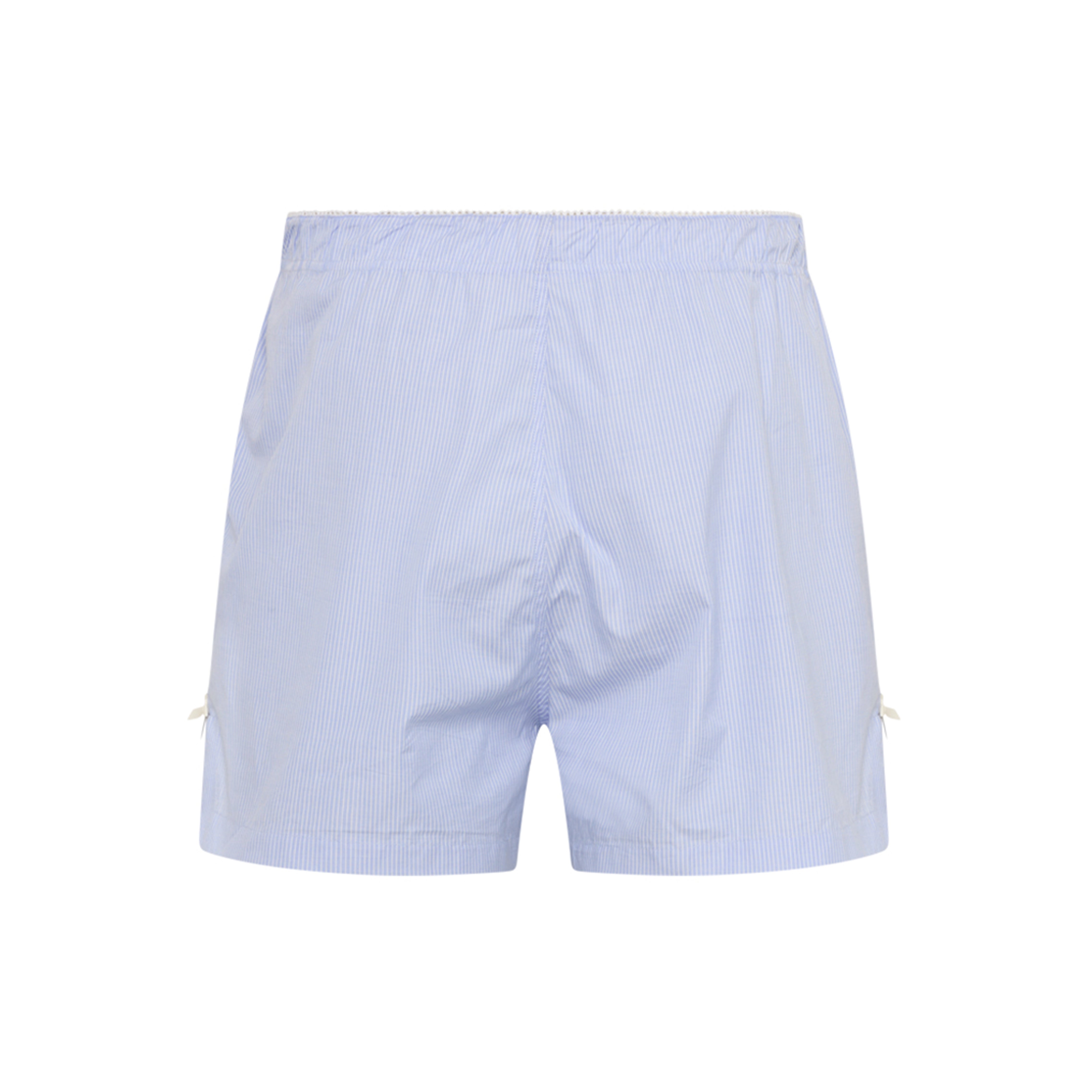 Martine Rose French Knickers shorts riga blu cotone