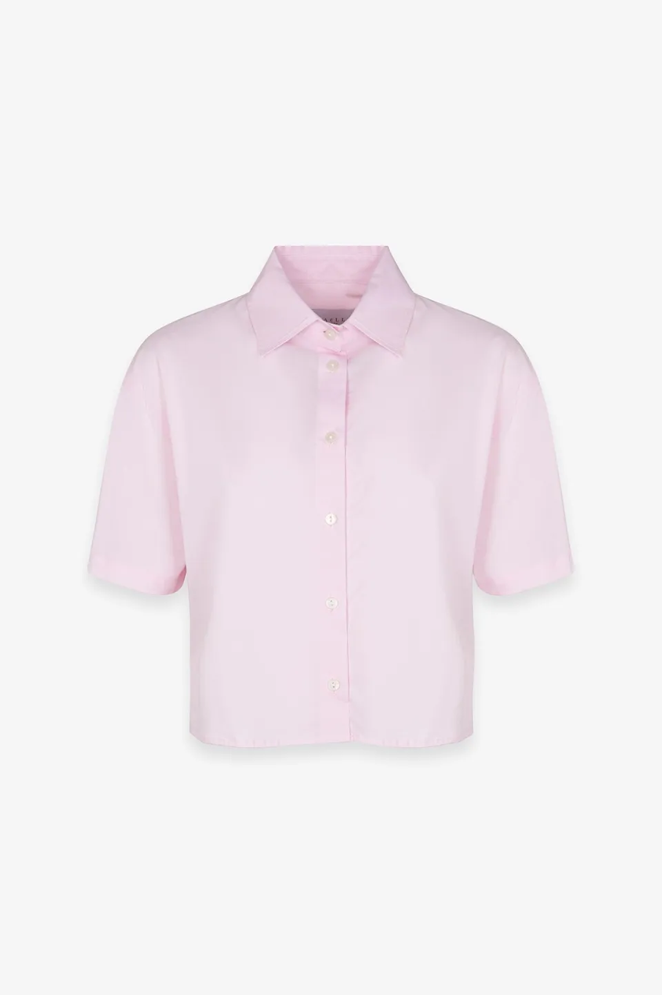 Gaelle Paris GAABW09858 camicia corta rosa popeline