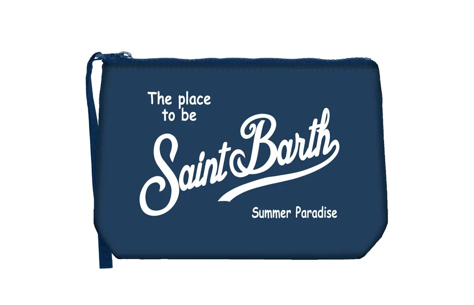 MC2 Saint Barth Aline 00097L pochette scuba blu navy