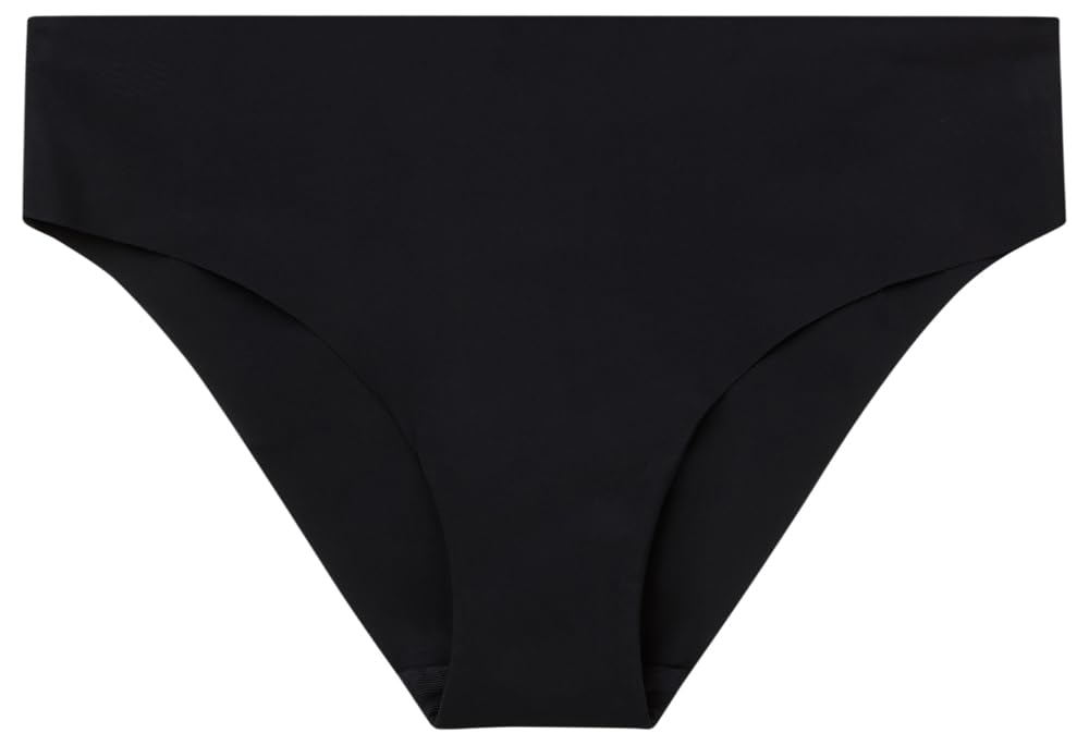 Benetton Slip 3LEG1S027 nero XS microfibra taglio vivo