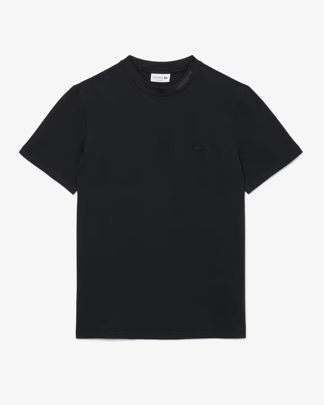 Lacoste TH5060 T-Shirt Uomo Nero Piquet Cotone
