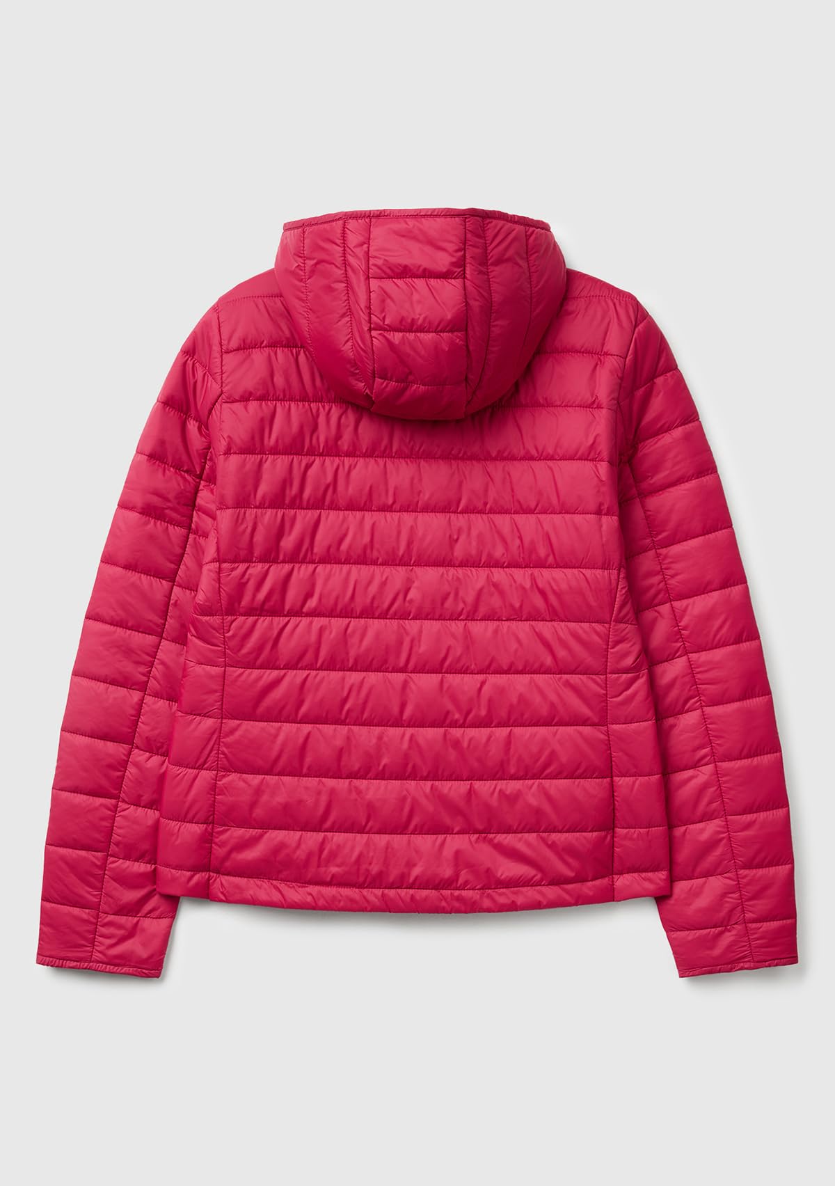 Benetton 2twddn07o Giacca Donna Rosso micropiuma
