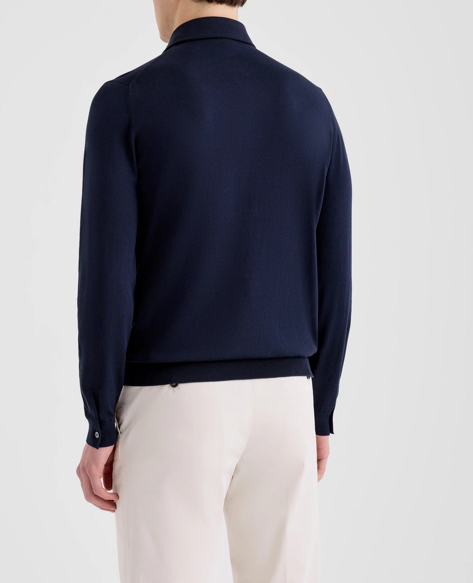 Filippo De Laurentiis PL1MPARB polo navy cotone