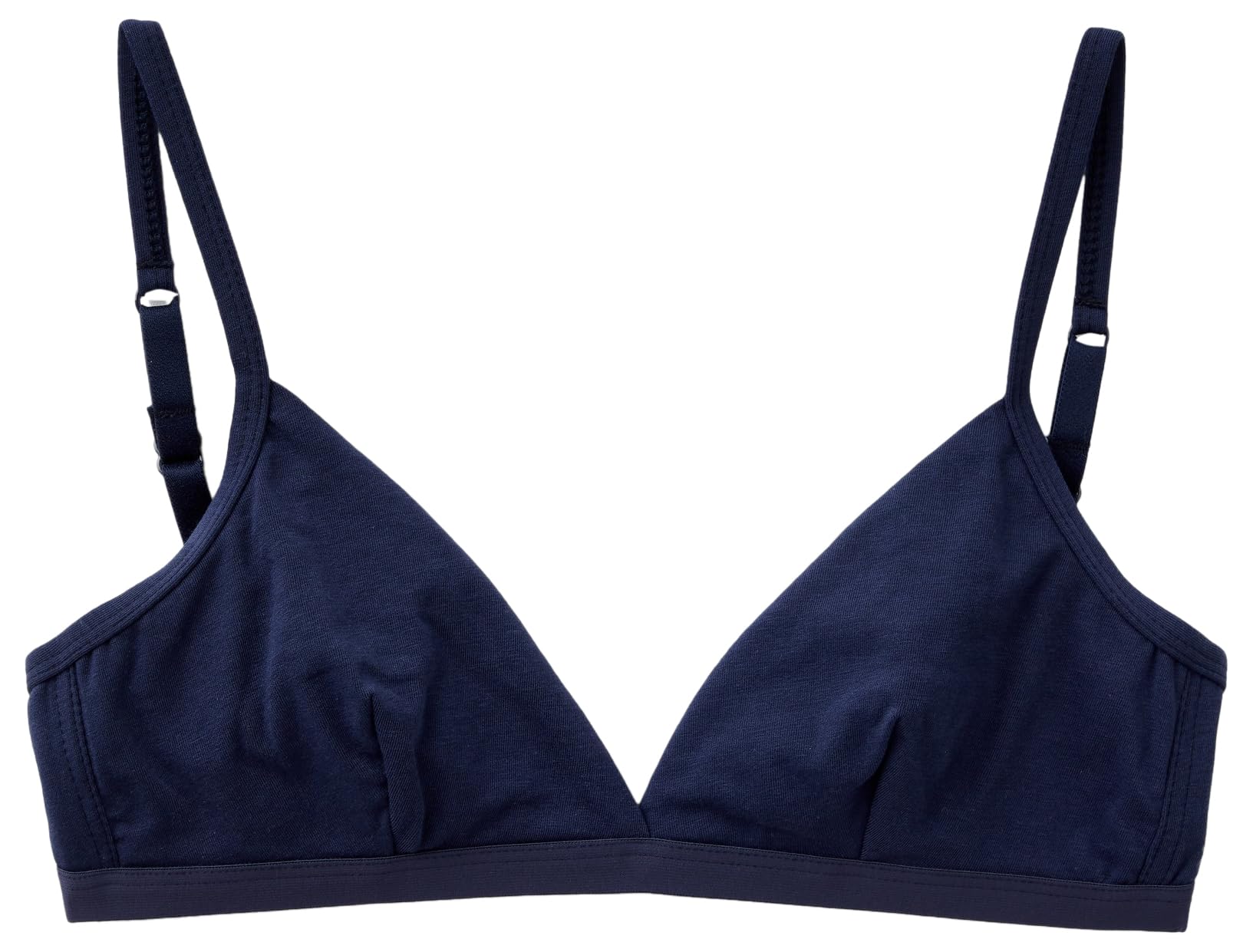 Benetton Triangolo Reggiseno Cotone Organico Celeste 2k3