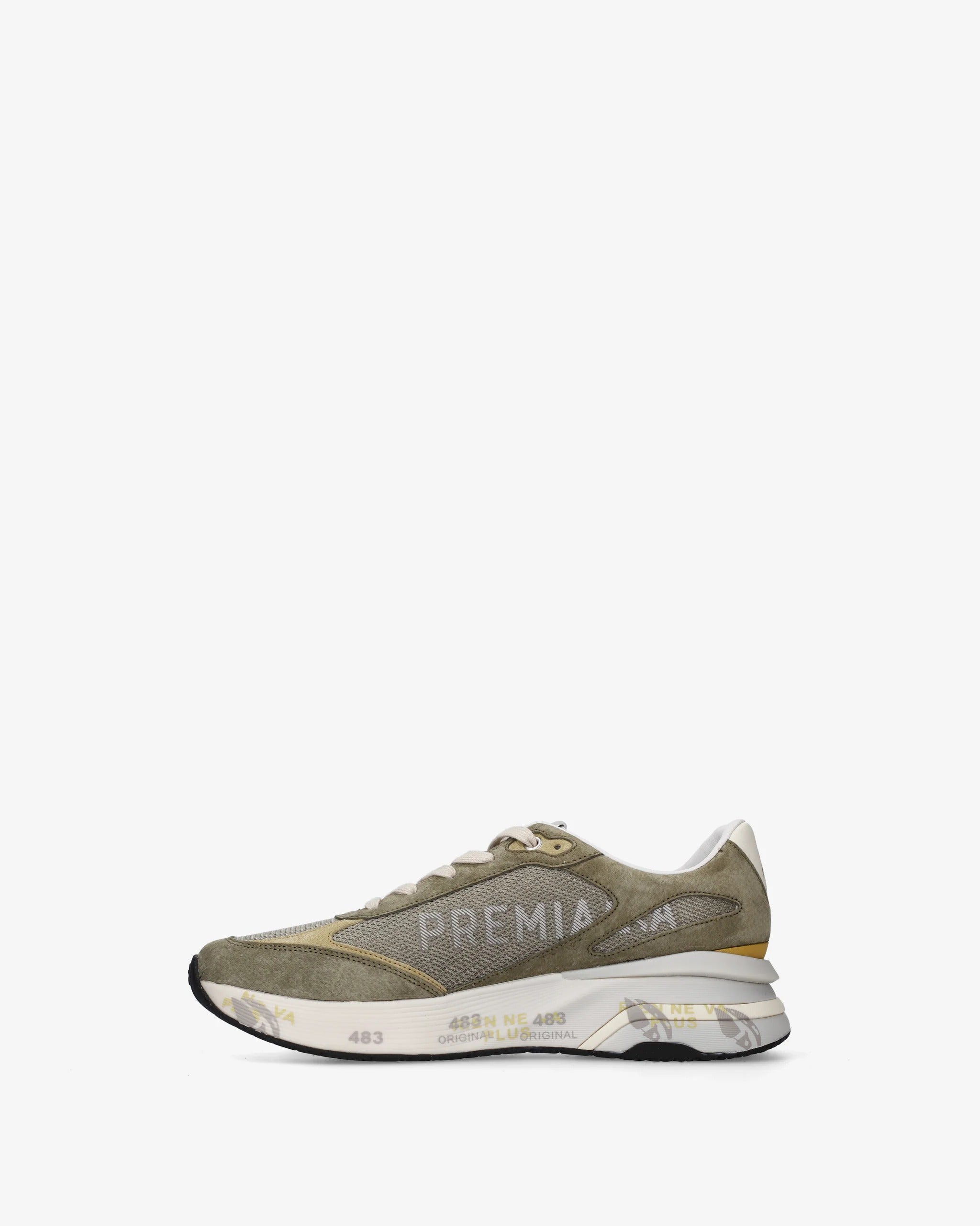 Premiata Moerun 8300 Sneakers Uomo Verde Militare Nylon