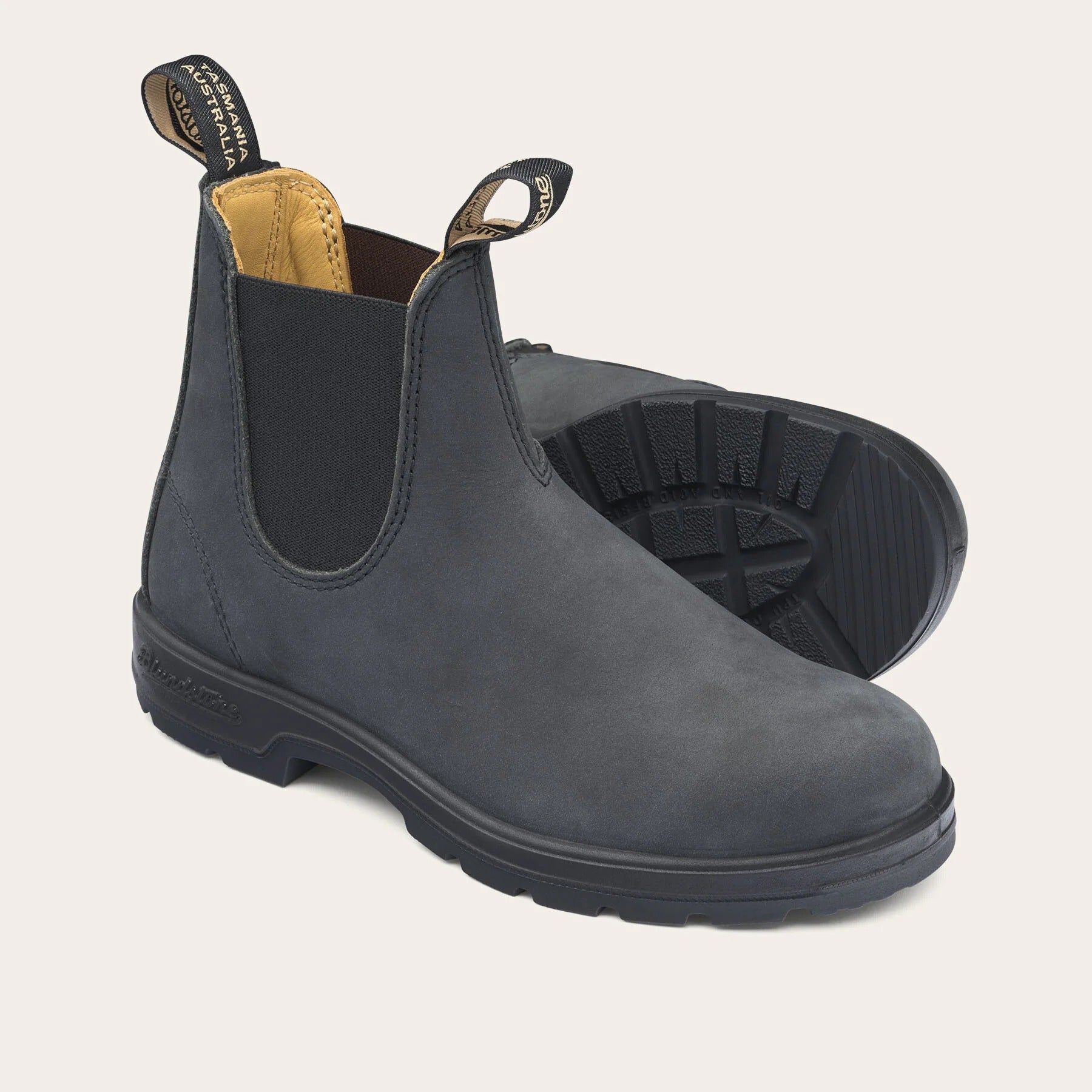 Blundstone 587 Stivaletto Uomo Rustic Black Pelle