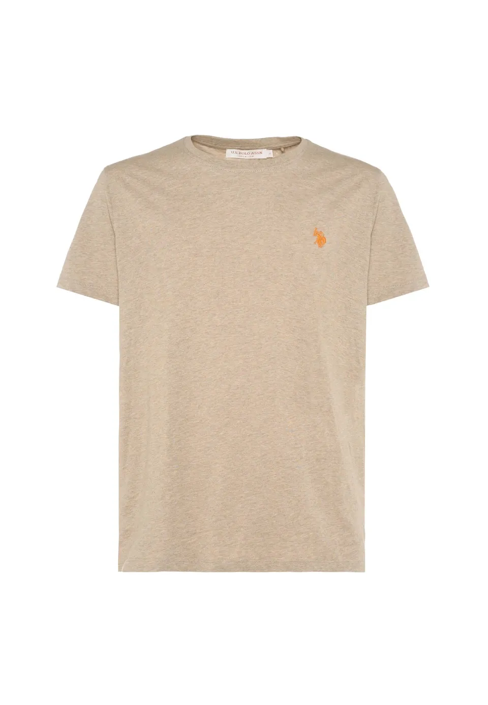 U.S. Polo Assn. Micky US43154036 T-Shirt Sabbia Cotone