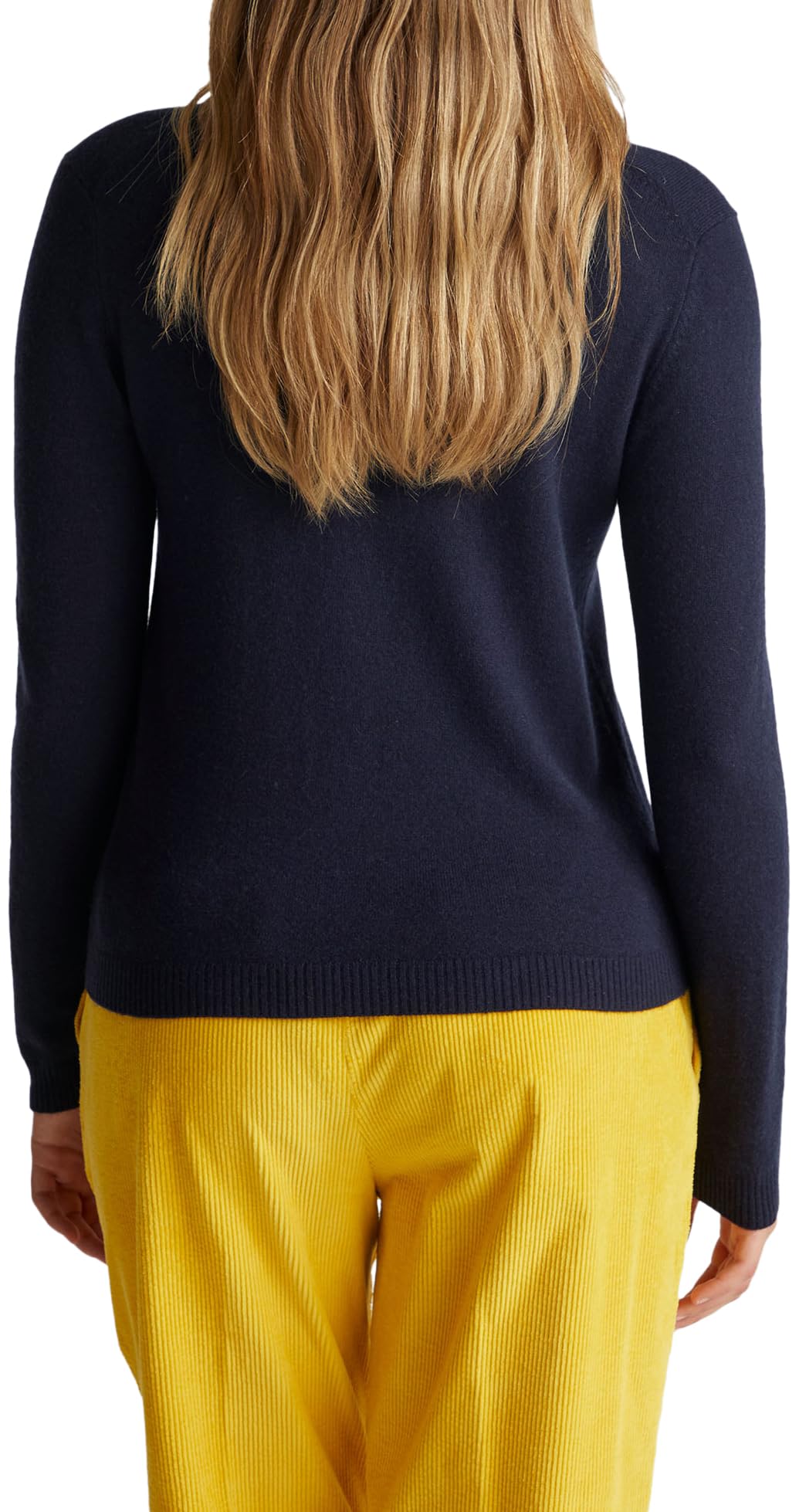 Benetton Maglieria Cardigan Donna con Bottoni Beige