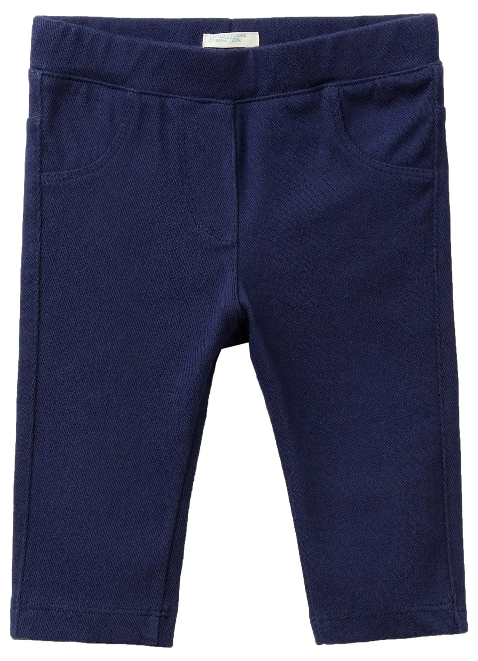 Benetton 4NBBae002 Pantalone Neonato Jersey Blu 56