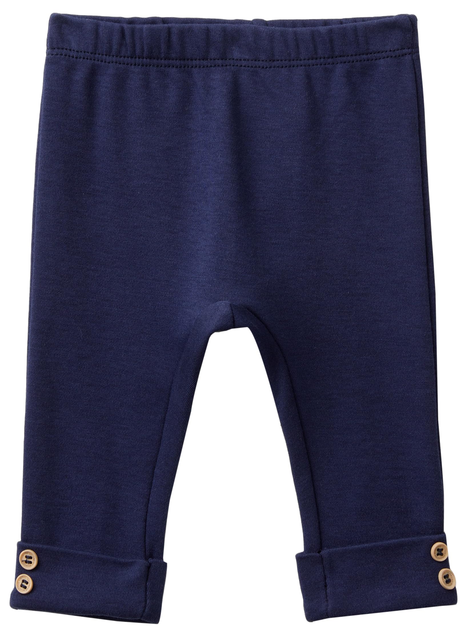 Benetton Leggings Rosa Cotone Vita Elastica Taglia 50
