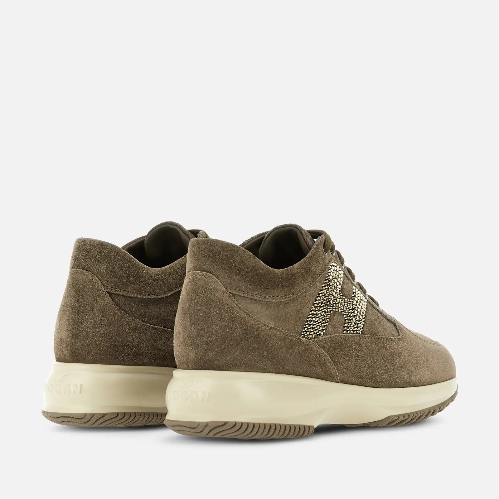 Hogan Interactive HXW00N02011UH Sneakers Donna Verde