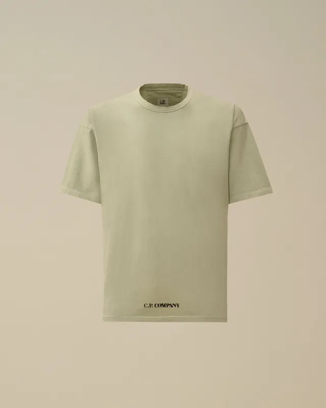 C.P. Company 20CMTS213A T-Shirt Cotone Misty Blue M