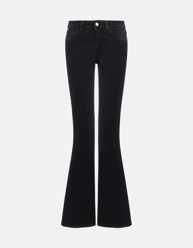 Dondup Karen DP858 DSH337D jeans neri skinny bootcut