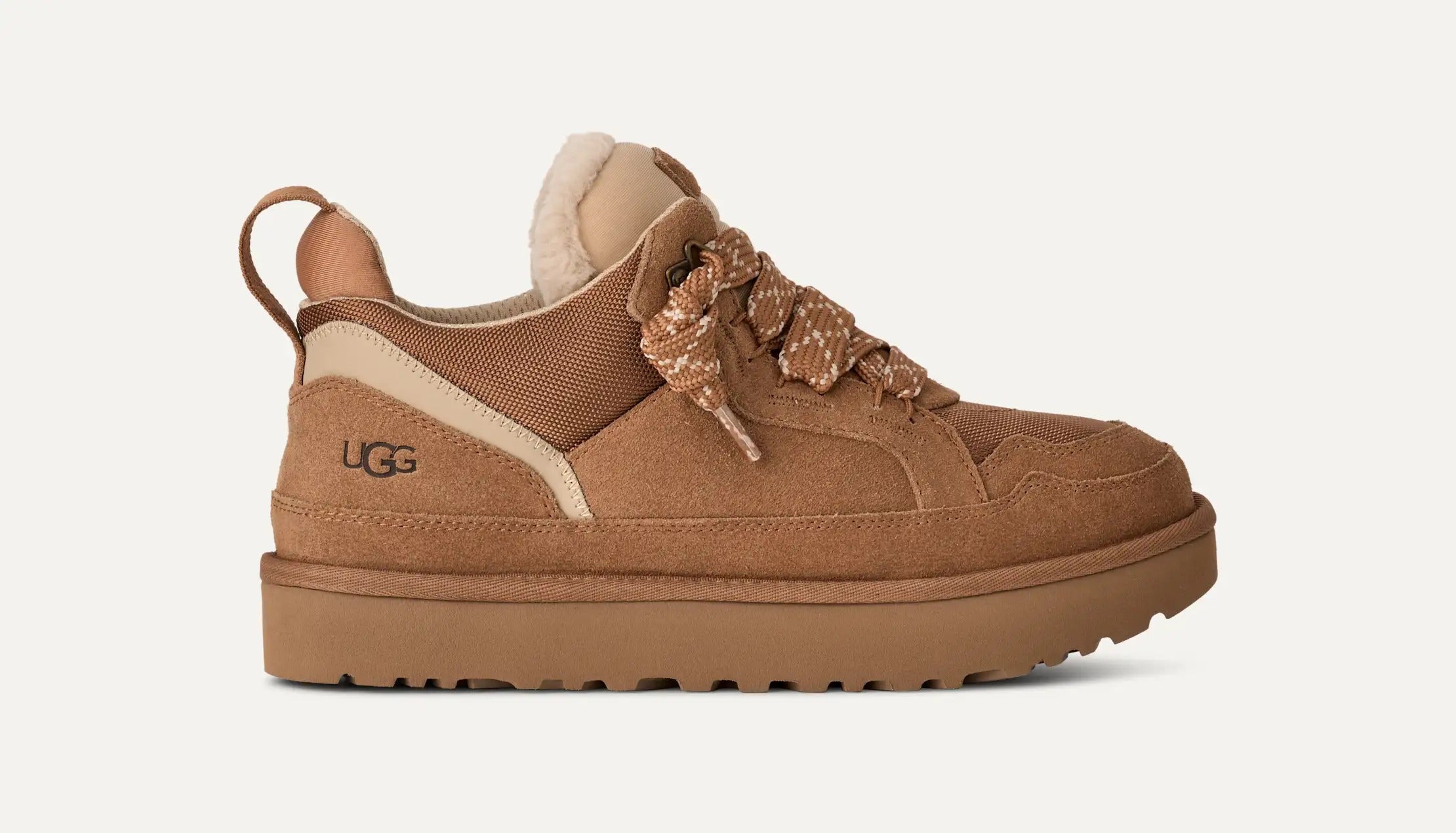 UGG Lowmel 1144032 Sneaker donna chestnut suede
