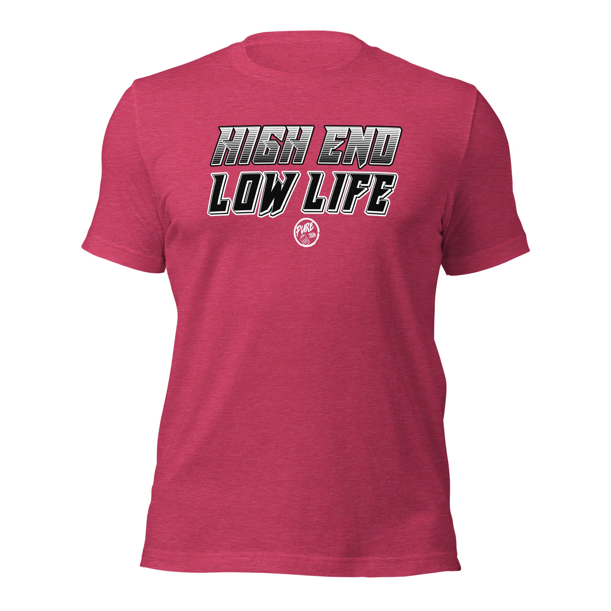 Pure Trash High End Low Life t-shirt uomo oliva
