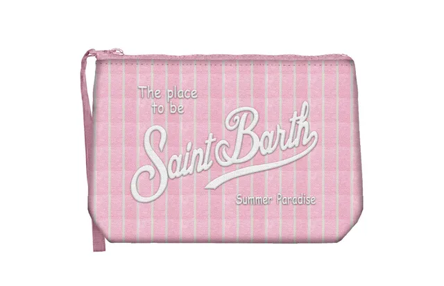 MC2 Saint Barth Aline Cotton 00562L pochette rosa righe
