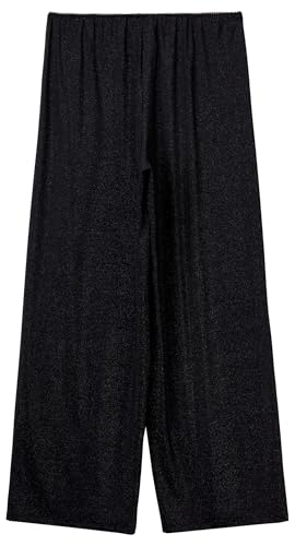 Benetton 3nyw3f03z Pantalone Pigiama Donna L Lurex