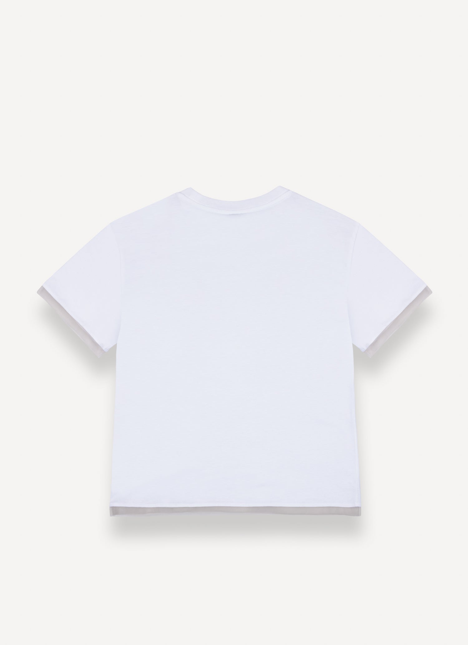 Colmar Frida 8674 T-Shirt Bianco Cotone Tulle Donna