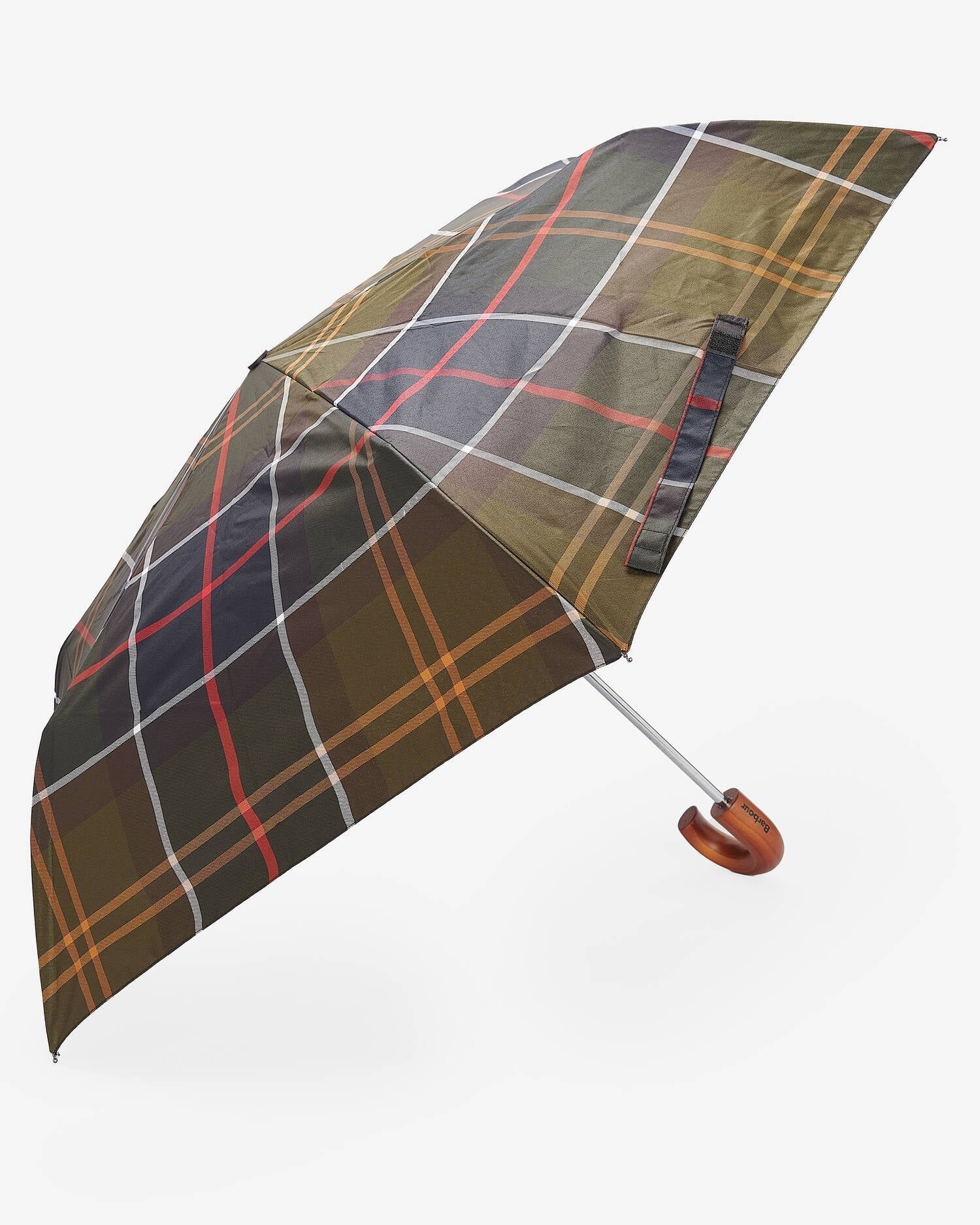 Barbour UAC0201 ombrello mini classic tartan
