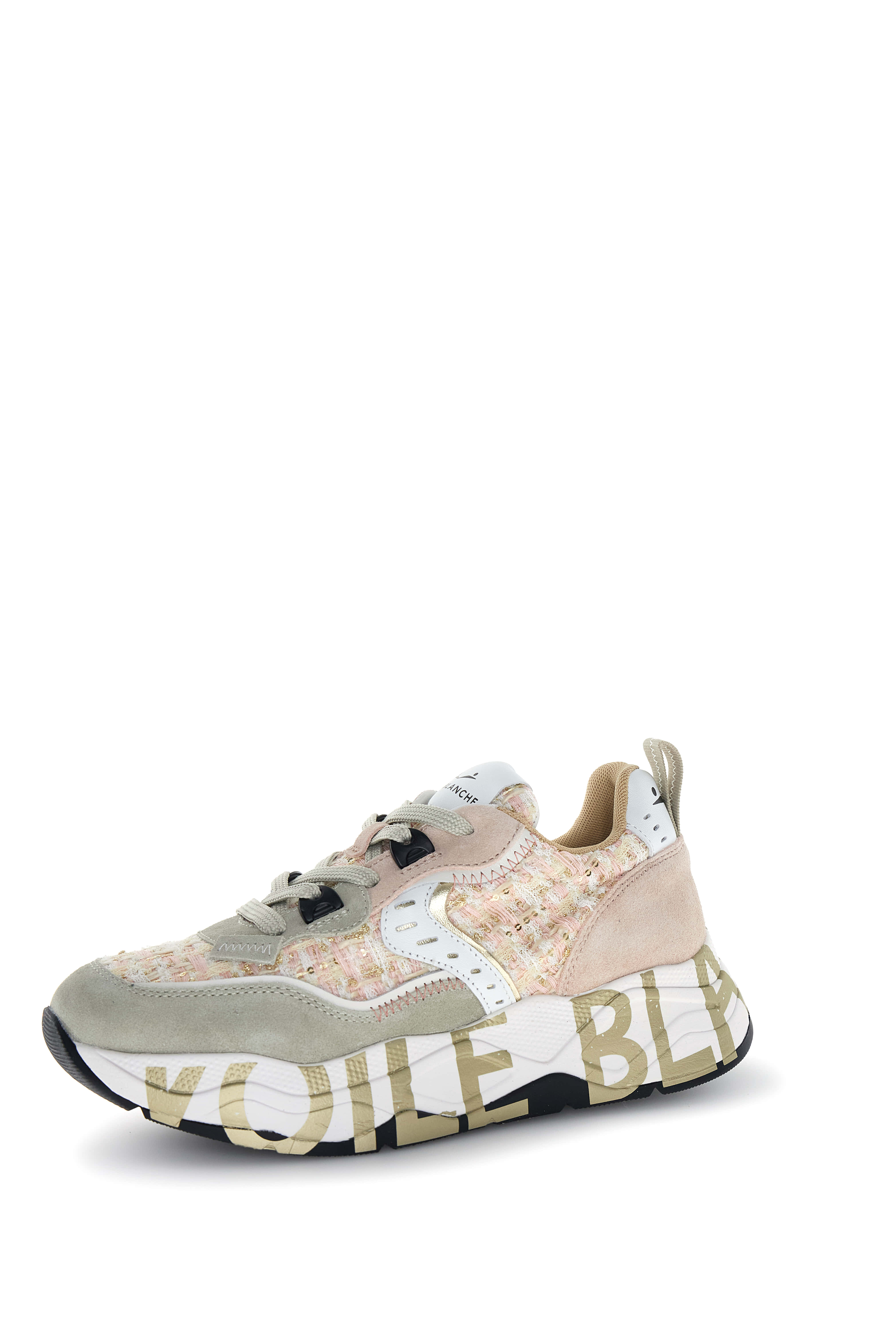 Voile Blanche 2017475 32 sneaker beige in bouclé