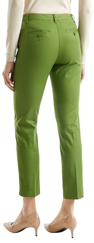 Benetton Pantaloni Chino Cotone Dobby Regular Uomo