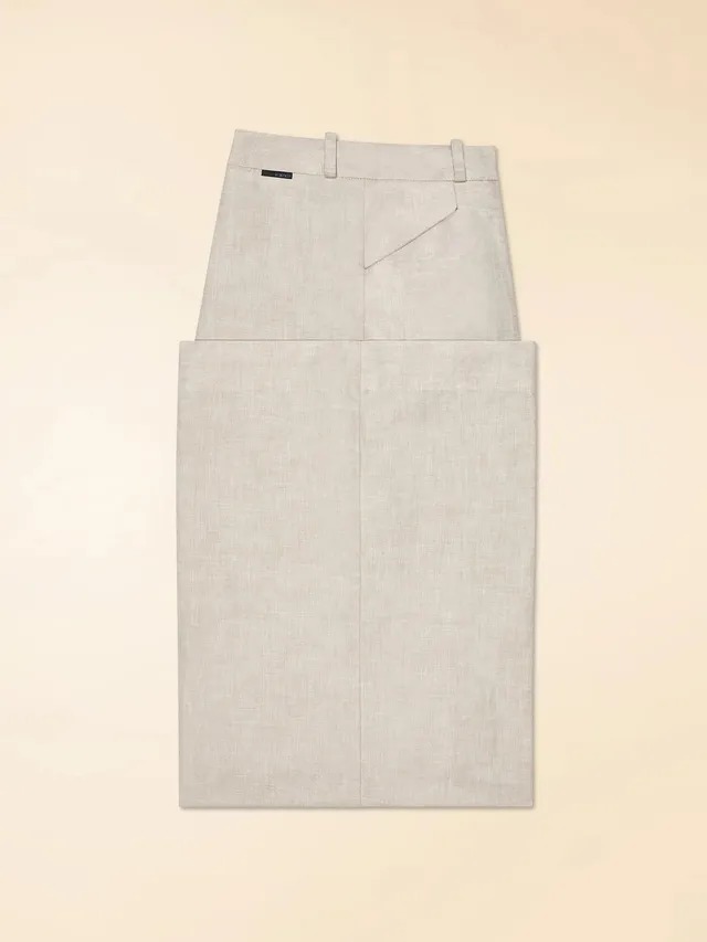 RRD Lynco Livia 26875 pantalone donna white sand