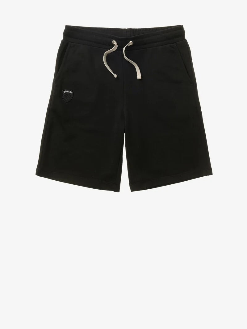 Blauer Summer 26SBLUP05244 shorts uomo nero cotone