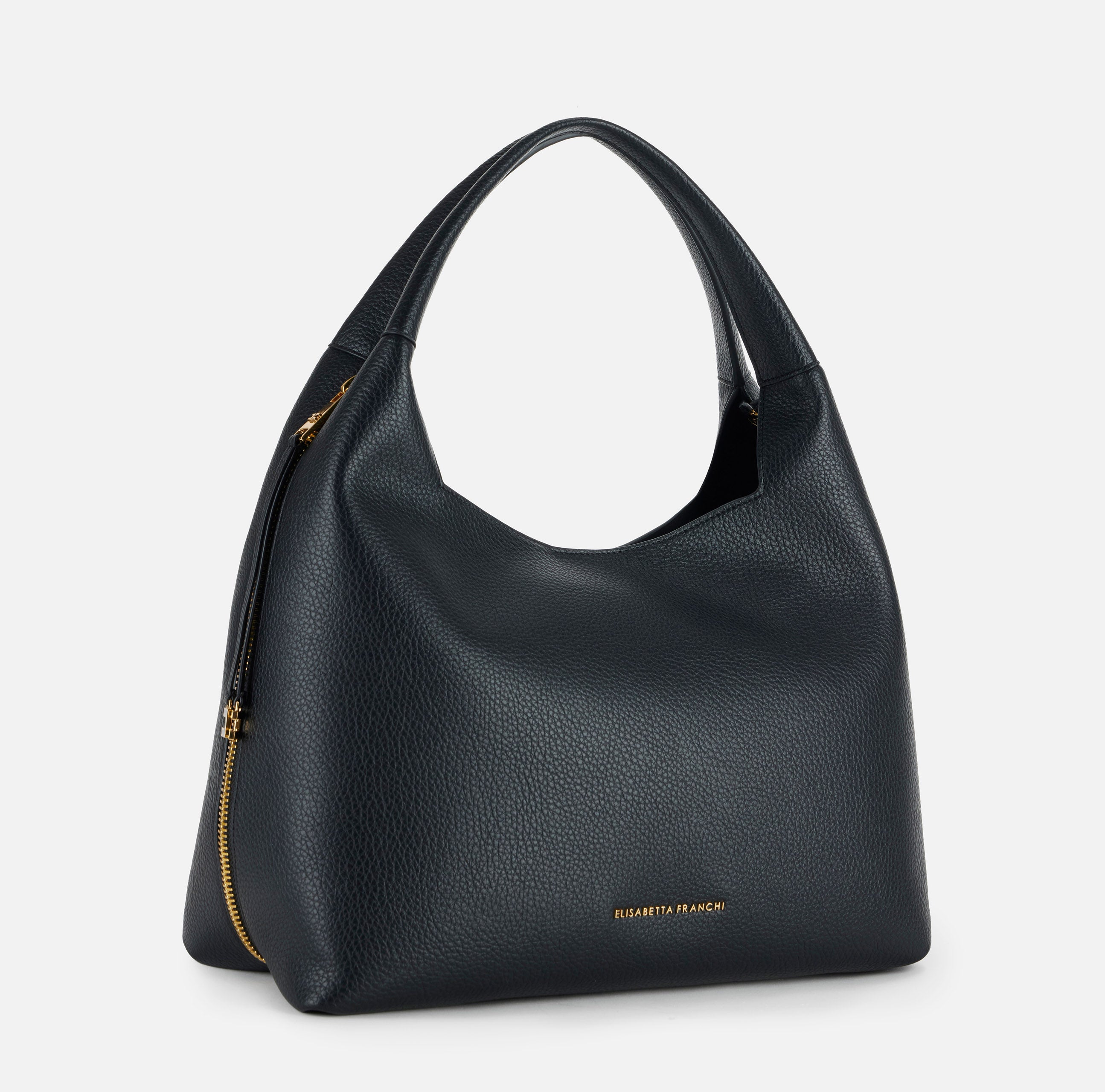 Elisabetta Franchi Hobo BS23A66E2 borsa ecopelle nero charms