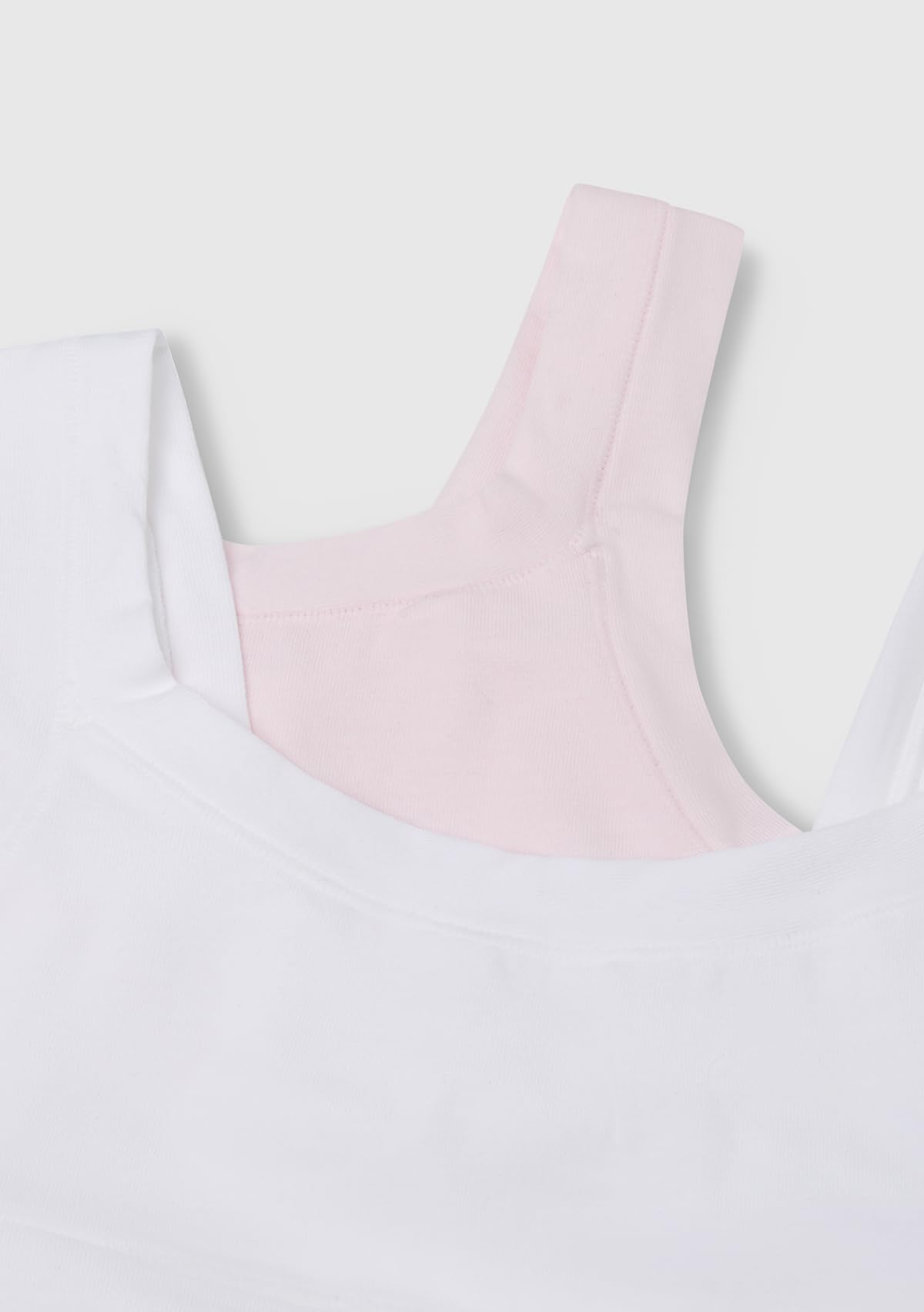 Benetton 3zqm0r1lt Brassiere Bambina 2 Pezzi Cotone
