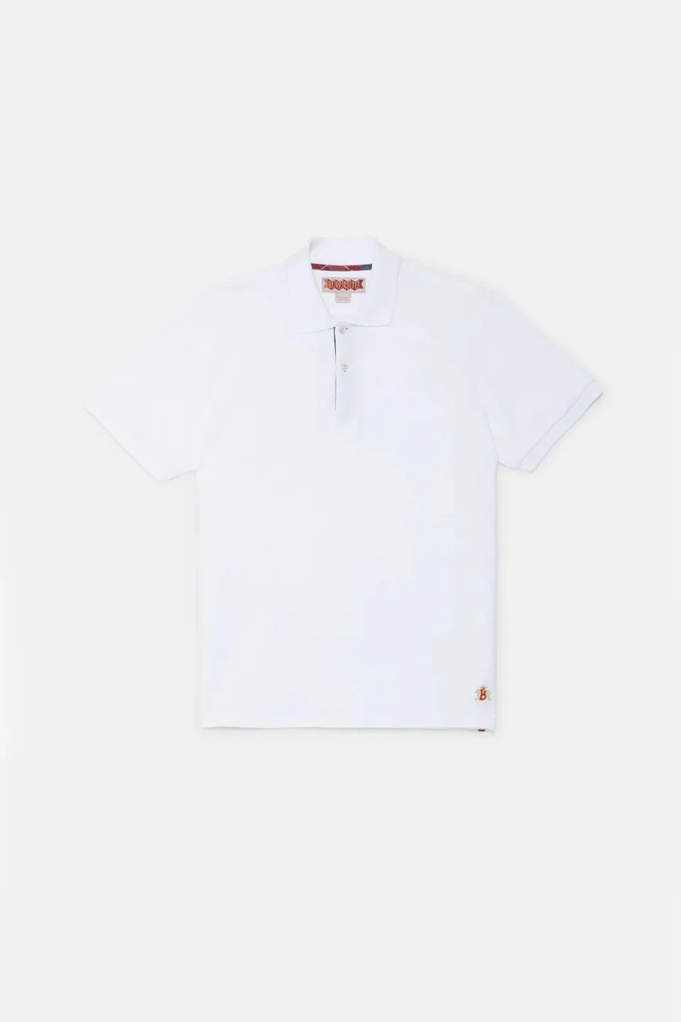 Baracuta BRP0L0027 Polo Uomo Bone White Cotone