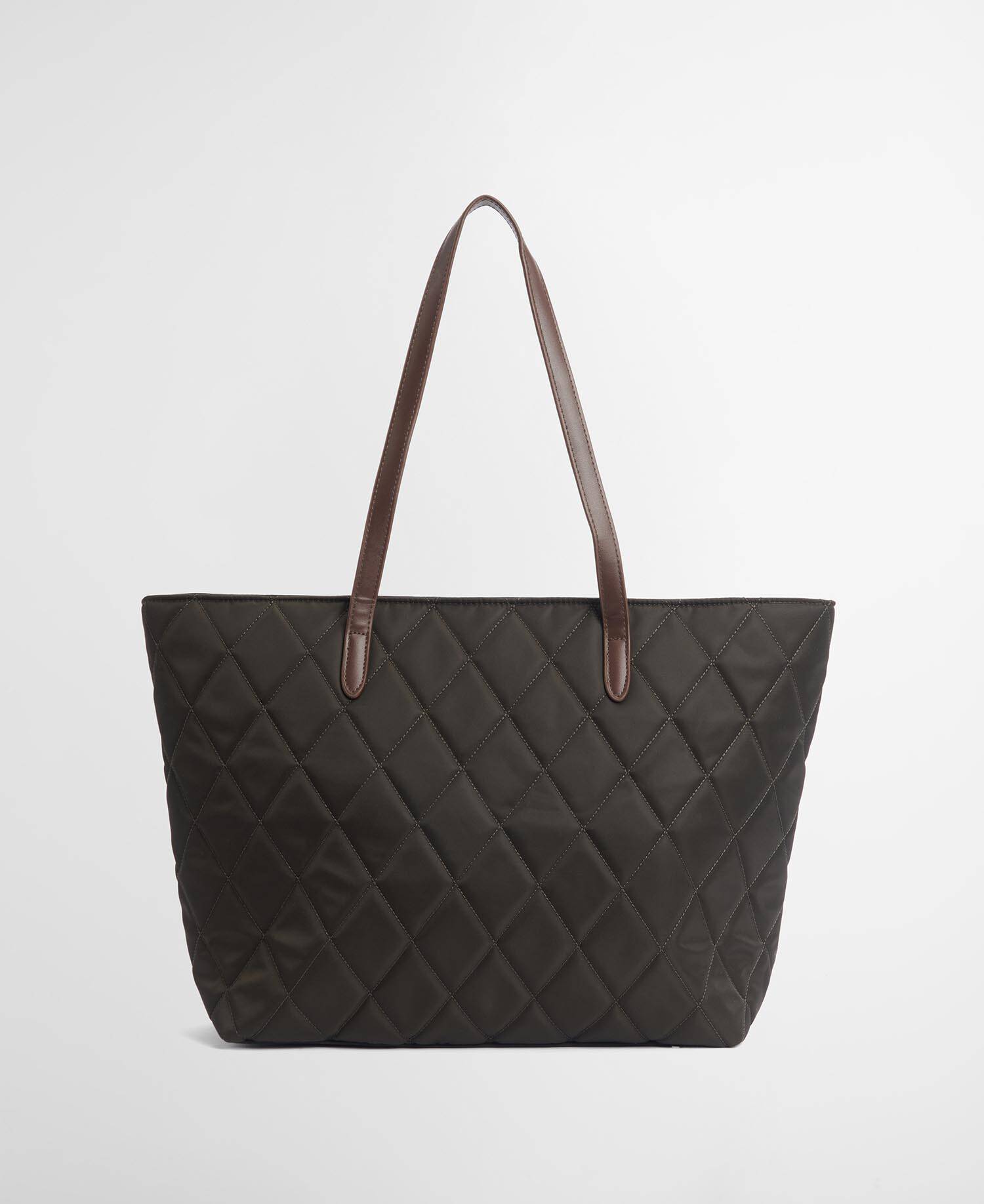 Barbour LBA0395 Tote Bag Donna Olive trapuntata nylon