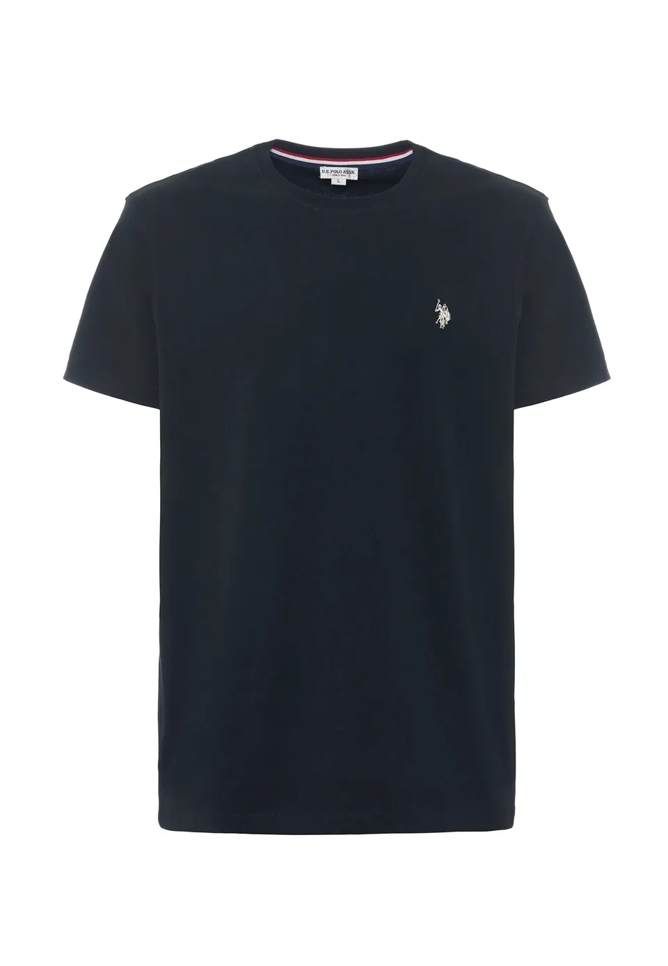 U.S. Polo Mick US43154015 t-shirt uomo nero cotone