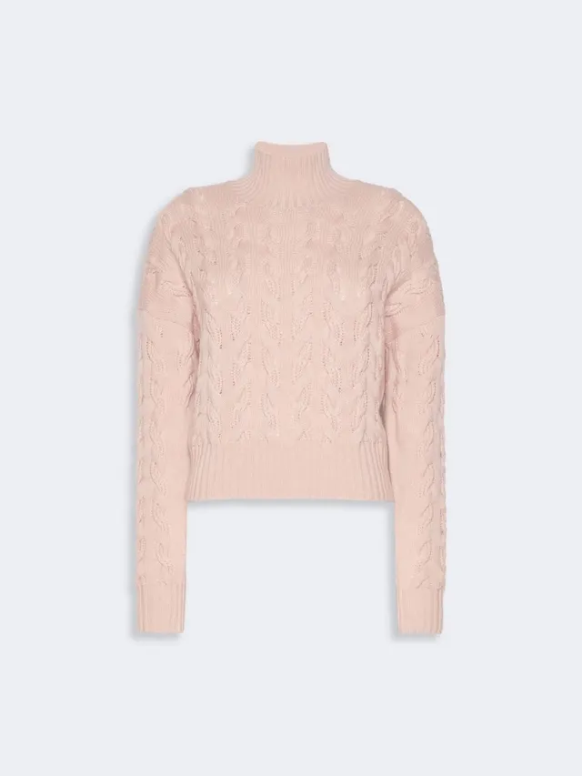 Max Mara Studio Cosmo MSTCOSMO004 Maglia Rosa Cashmere