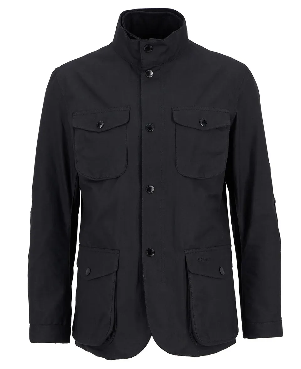 Barbour Ogston Wax MWX0700 Giacca Uomo Nera Black