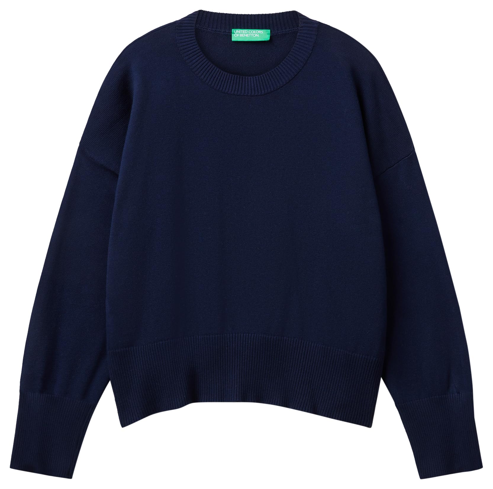 Benetton Maglieria 1294d10dp maglione donna M girocollo