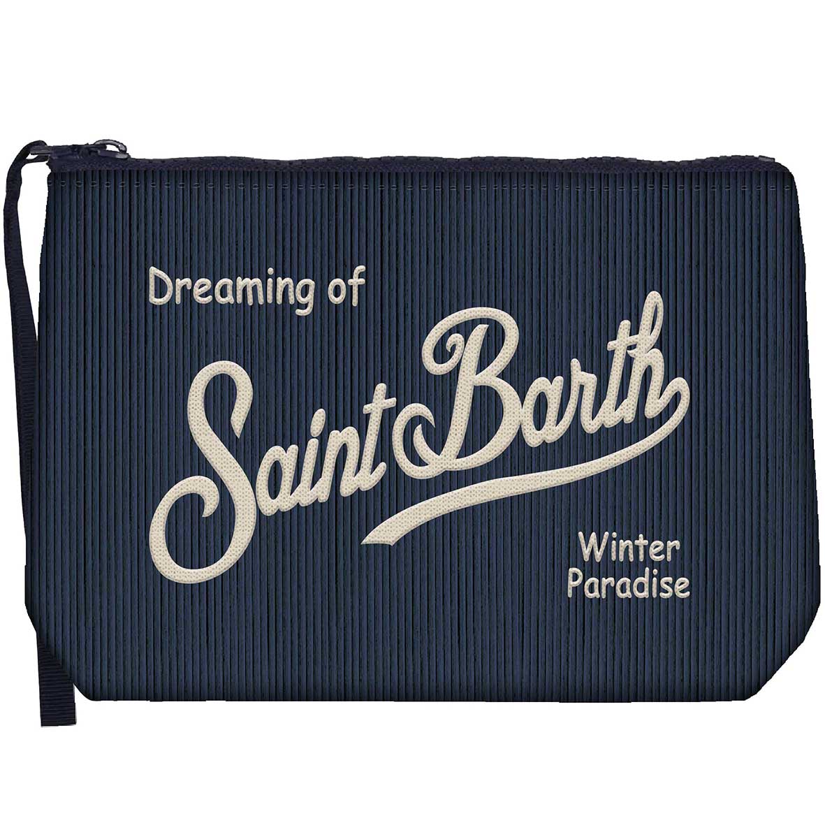 MC2 Saint Barth Aline Corduroy S Pochette Navy